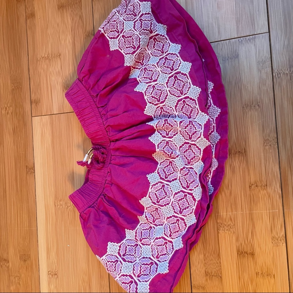 Genuine kids girls flare fuschia skirt sz 18m